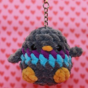 crochet cute keychain